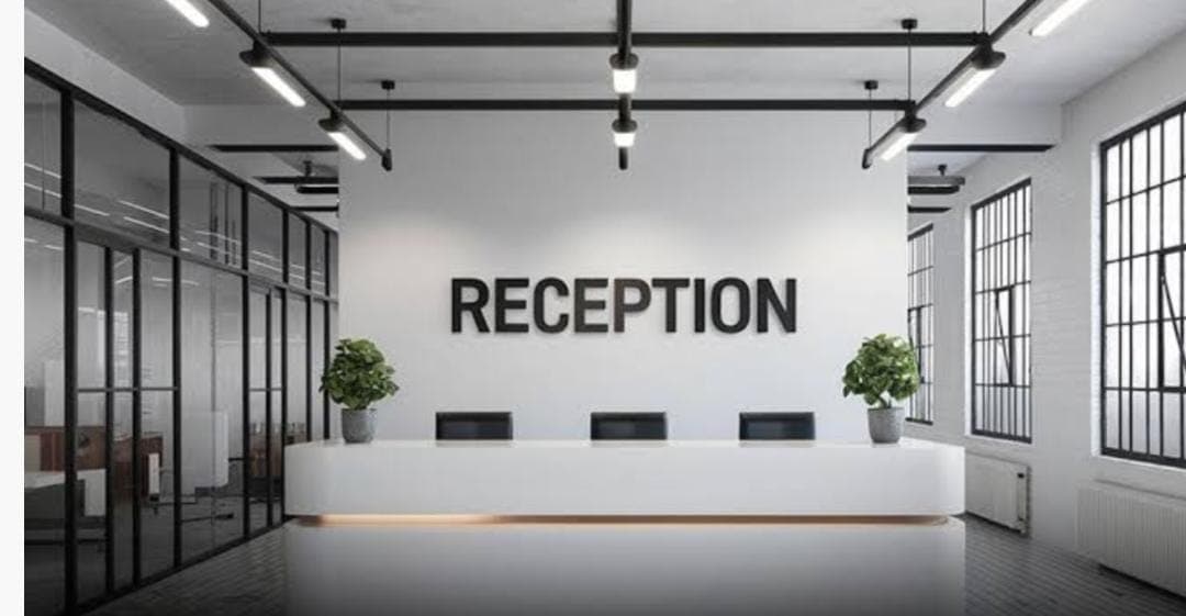 Reception Signage