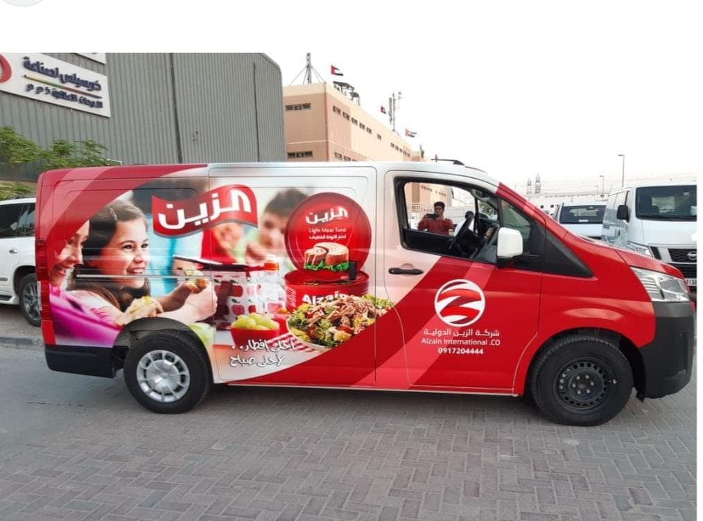 Van Sticker Branding